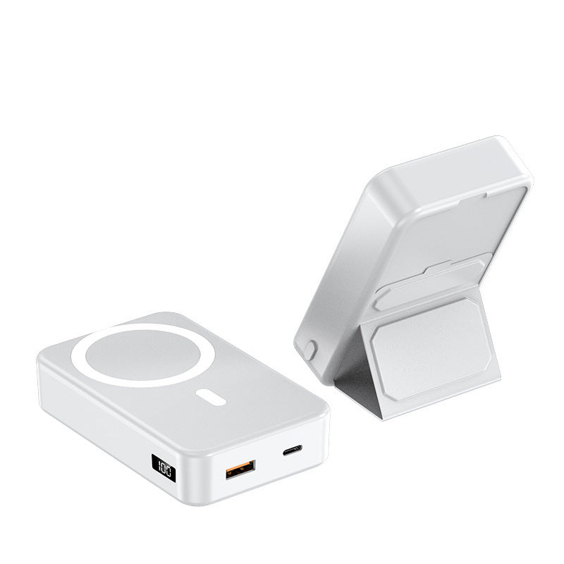 Magnetic Fast Charging Power Bank with Stand