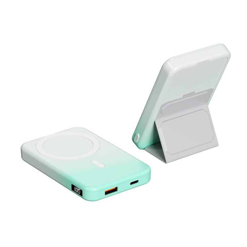 Magnetic Fast Charging Power Bank with Stand