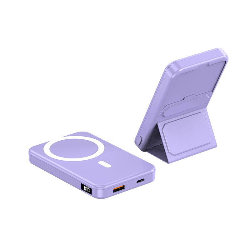 Magnetic Fast Charging Power Bank with Stand