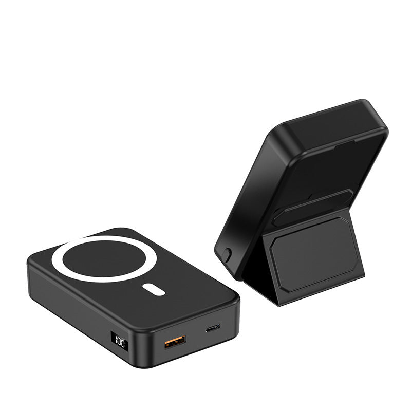 Magnetic Fast Charging Power Bank with Stand