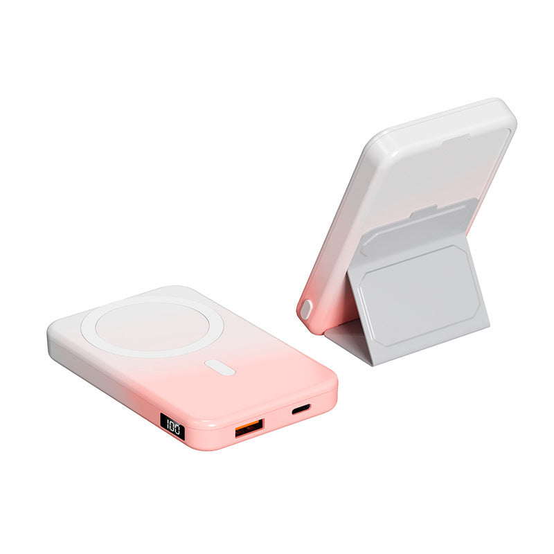 Magnetic Fast Charging Power Bank with Stand